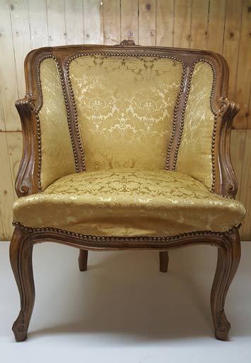rénovation fauteuil Louis 15